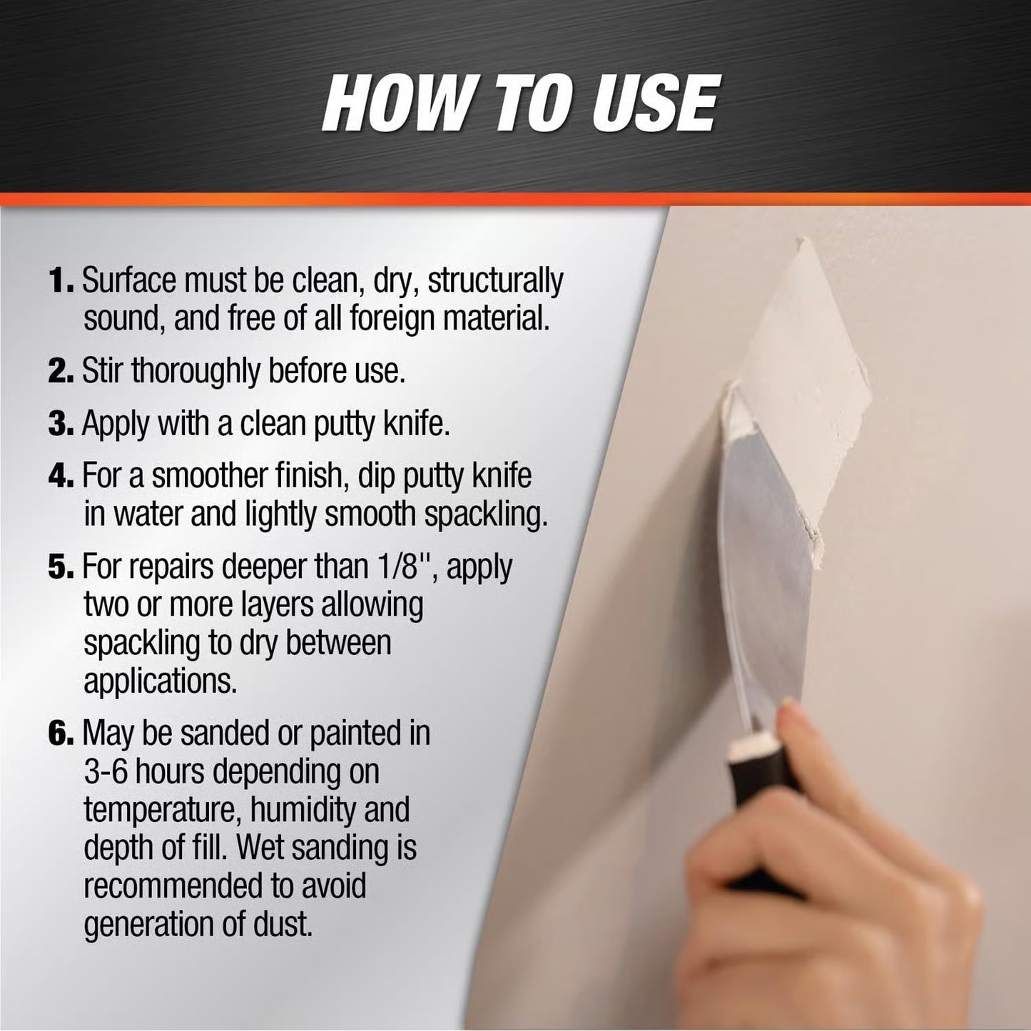 DAP Ready to Use White Spackling Compound 0.5 pt