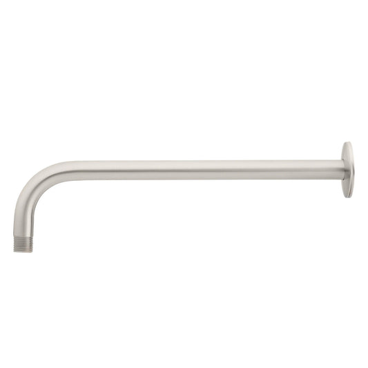 Project Source Chrome 12.4-in Shower Arm and Flange (0.5-in-ID)