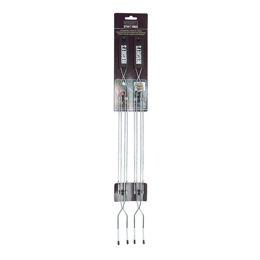 Hershey's S'mores 2-Pack Stainless Steel 2-Prong Fork