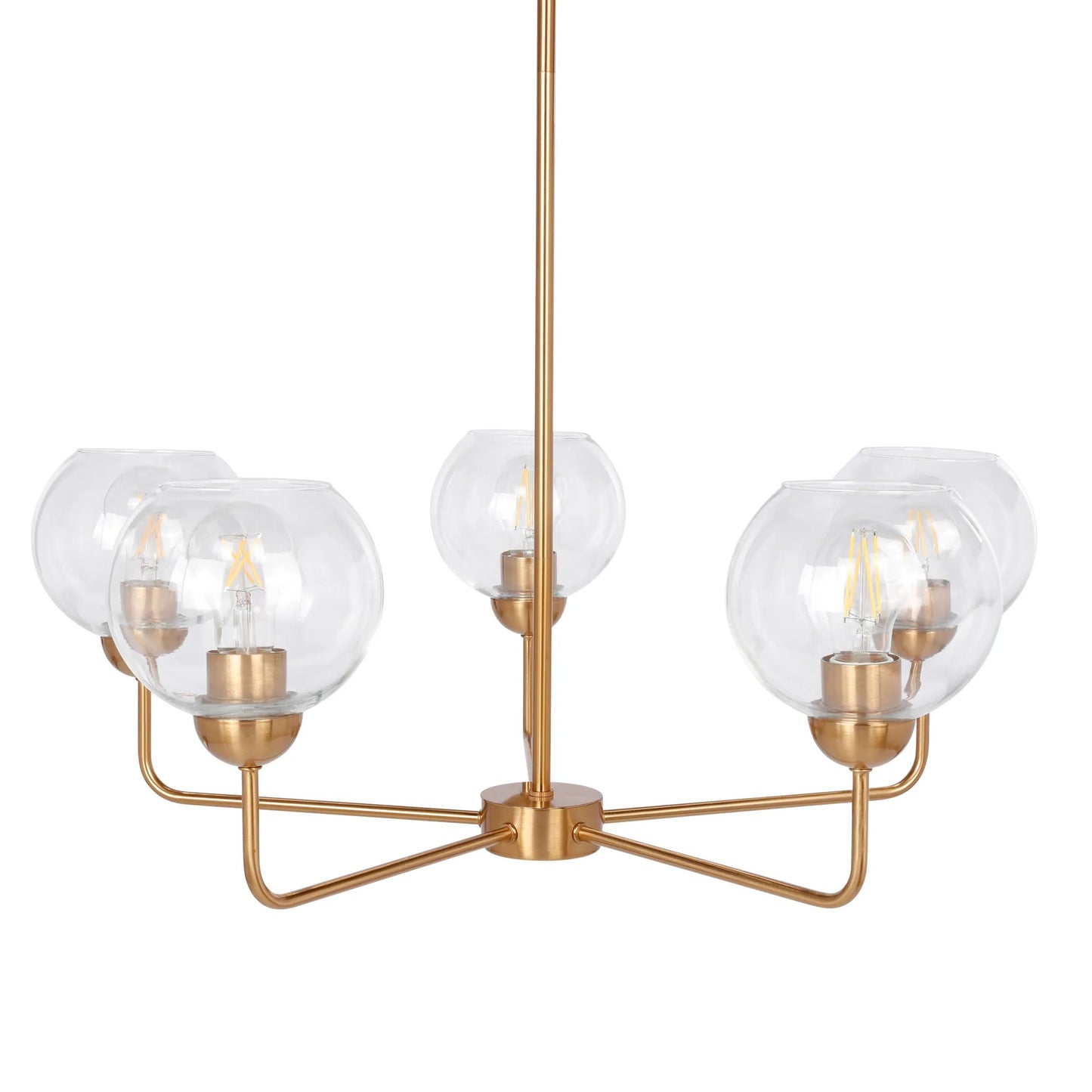 Origin 21 Soren 5-Light Gold Transitional Chandelier