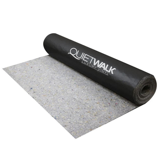 QuietWalk Luxury Vinyl 3-ft W x 100-ft L x 1.4-mm T Premium Felt Moisture Resistant Flooring Underlayment (300-sq ft/(Roll))
