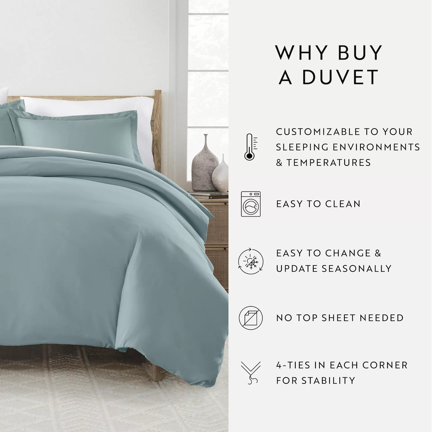 Home Collection Premium Ultra Soft Duvet Cover Set