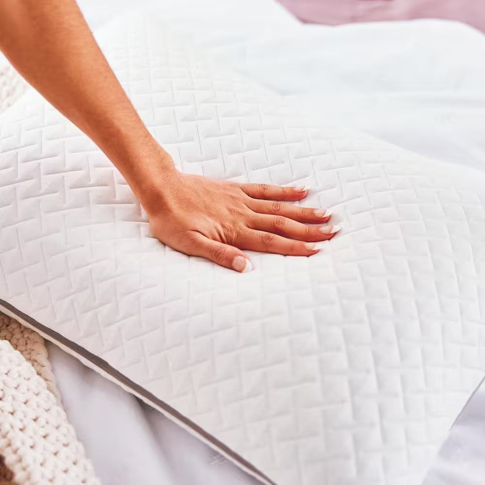 Layered Luxury Standard Gel Memory Foam Pillow