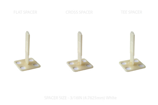 Miracle Sealants 3/16-in Plastic Clip Tile Spacer and 50 -Pack )