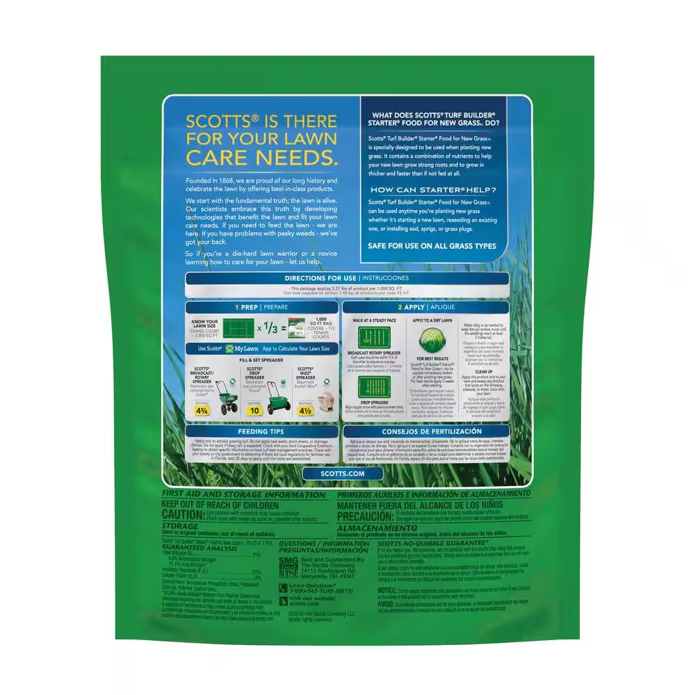 Turf Builder 3.27 lbs. 1,000 sq. ft. Starter Fertilizer