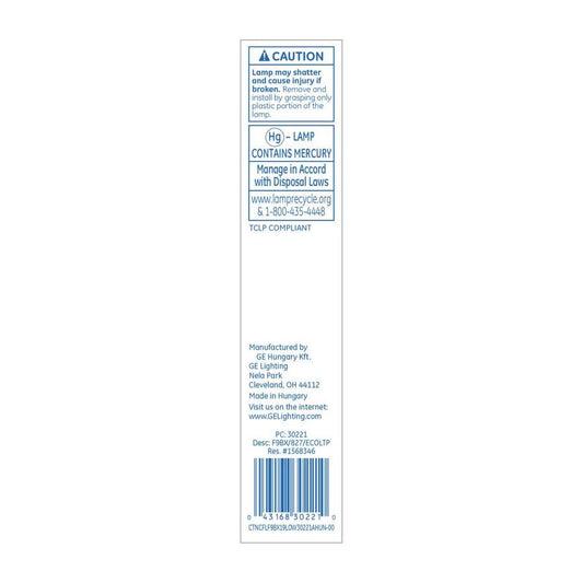 GE 40-Watt EQ Single tube Soft White Appliance/Light Fixture CFL Light Bulb