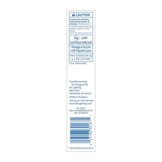 GE 100-Watt EQ Double tube Bright White Appliance/Light Fixture CFL Light Bulb
