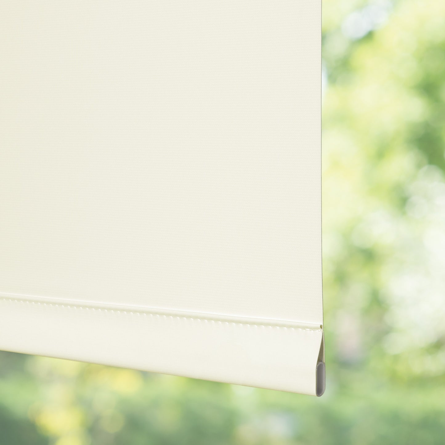 LEVOLOR Trim+Go 37-in x 78-in Cream Blackout Cordless Roller Shade