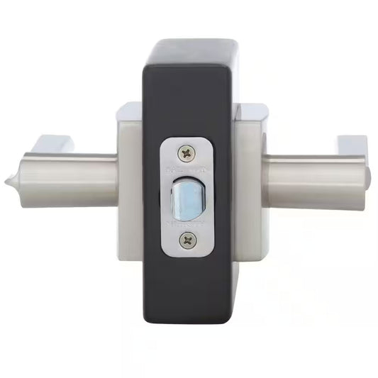 Prestige Spyglass Satin Nickel Bed/Bath Door Handle