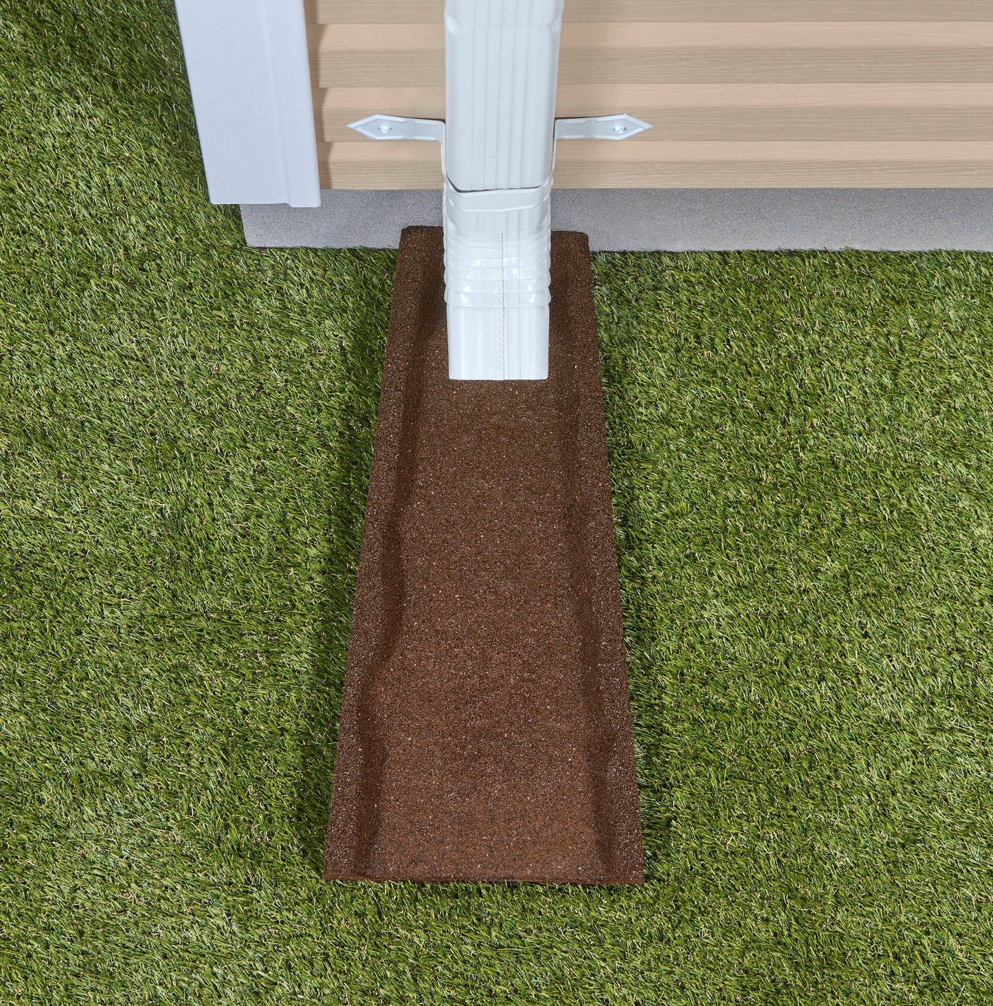 GroundSmart Rubber Splash Block