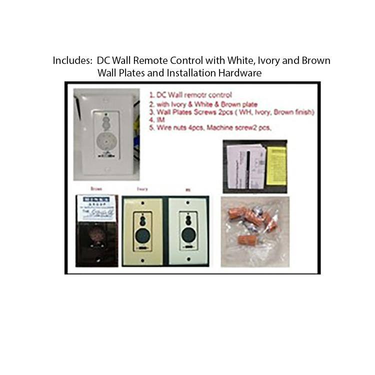 Aire-Control 3-Speed 256 Bit Dimmer Fan Control with Wallplate Switch