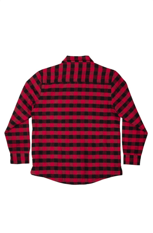 Infinity Brand Men's Flannel Insulated Shirt Jacket