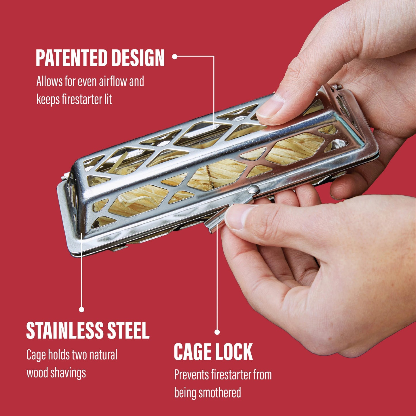 Master Forge Fire Starter Cage Tray