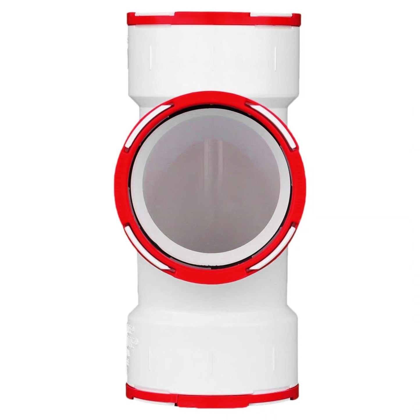 Charlotte Pipe Schedule 40 2 in. Hub X 2 in. D Hub PVC Sanitary Tee 1 pk