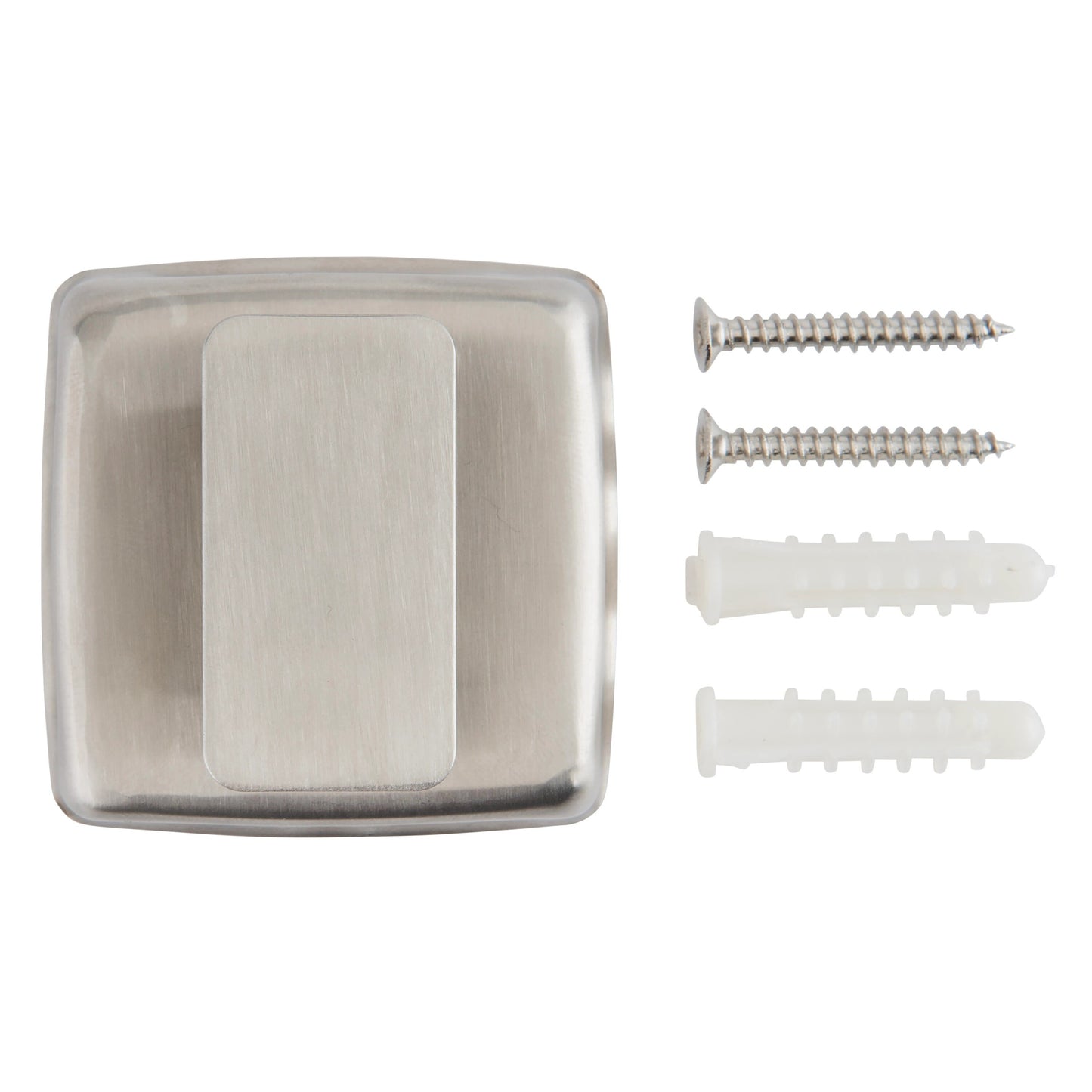 BRINKS Commercial Satin Stainless Steel Screw Storage/Utility Hook (125-lb Capacity)