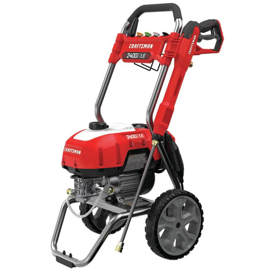 CRAFTSMAN 2400 PSI Cold Water Electric Pressure Washer with 5 Spray Tips