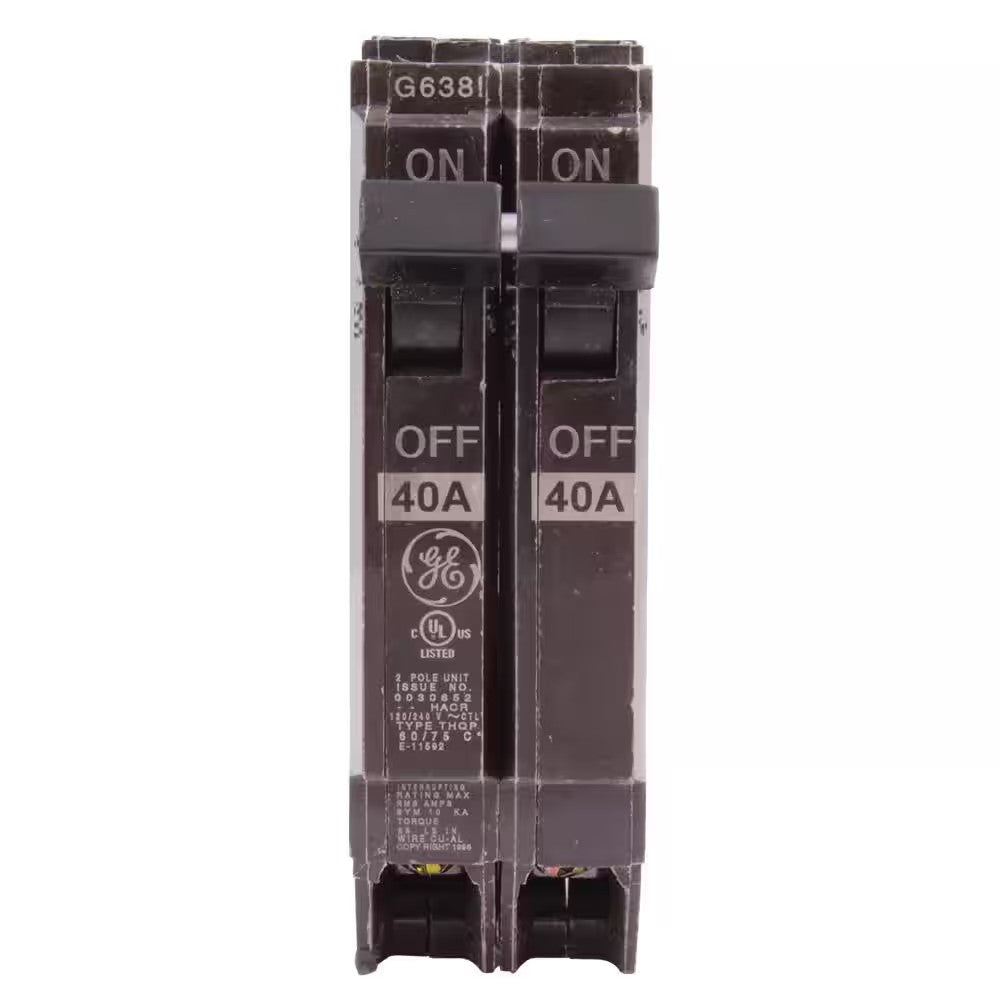 Q-Line 40 Amp 1 in. Double Pole Circuit Breaker