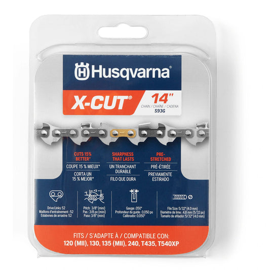 Husqvarna X-Cut S93G 52 Link Replacement Chainsaw Chain