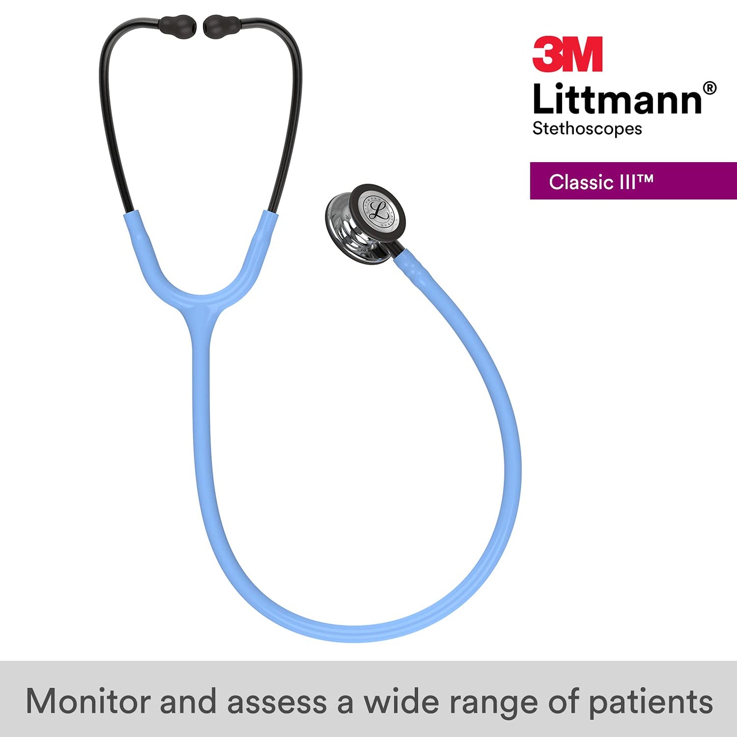 3M Littmann Classic III Monitoring Stethoscope, 5959,