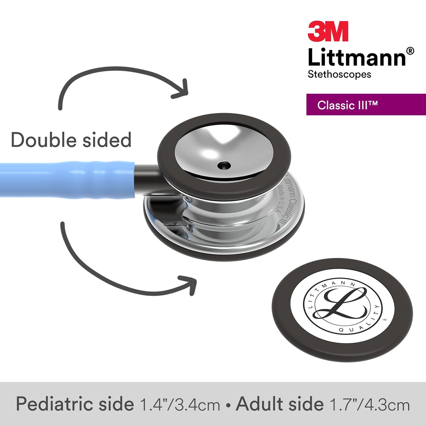 3M Littmann Classic III Monitoring Stethoscope, 5959,