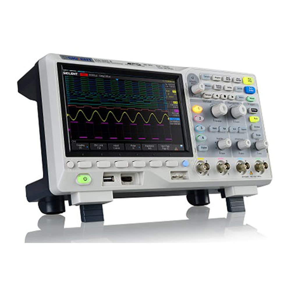 Siglent Technologies SDS1104X-E 100Mhz Digital Oscilloscope 4 Channels Standard Decoder