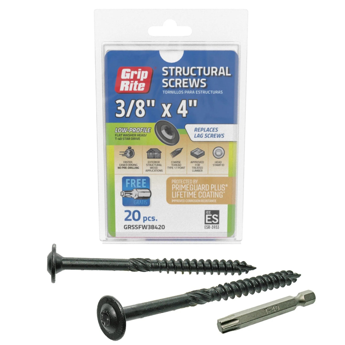 Grip-Rite Structural Screws