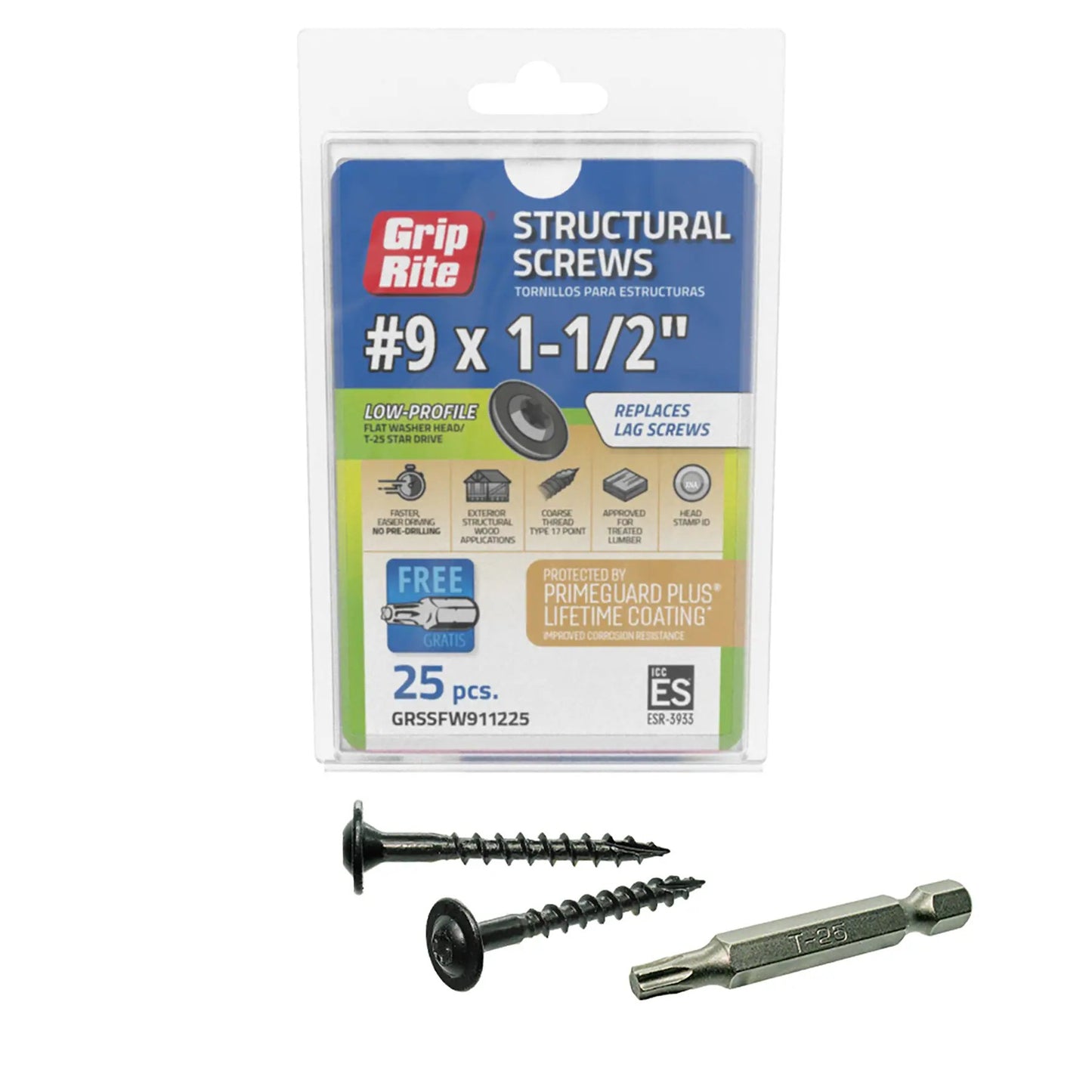 Grip-Rite Structural Screws