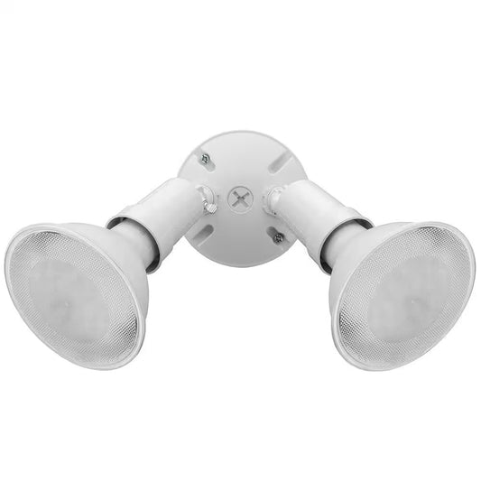 OFTH 2-Lamp 4000 Lumen Outdoor White Flood Light 6-Pack
