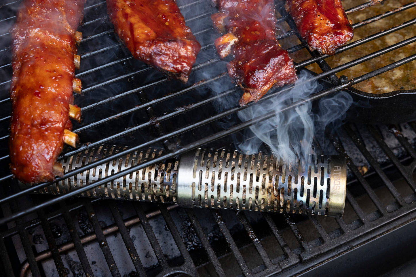 Pit Boss Expandable 7-12-in Stainless Steel Smoke Tube