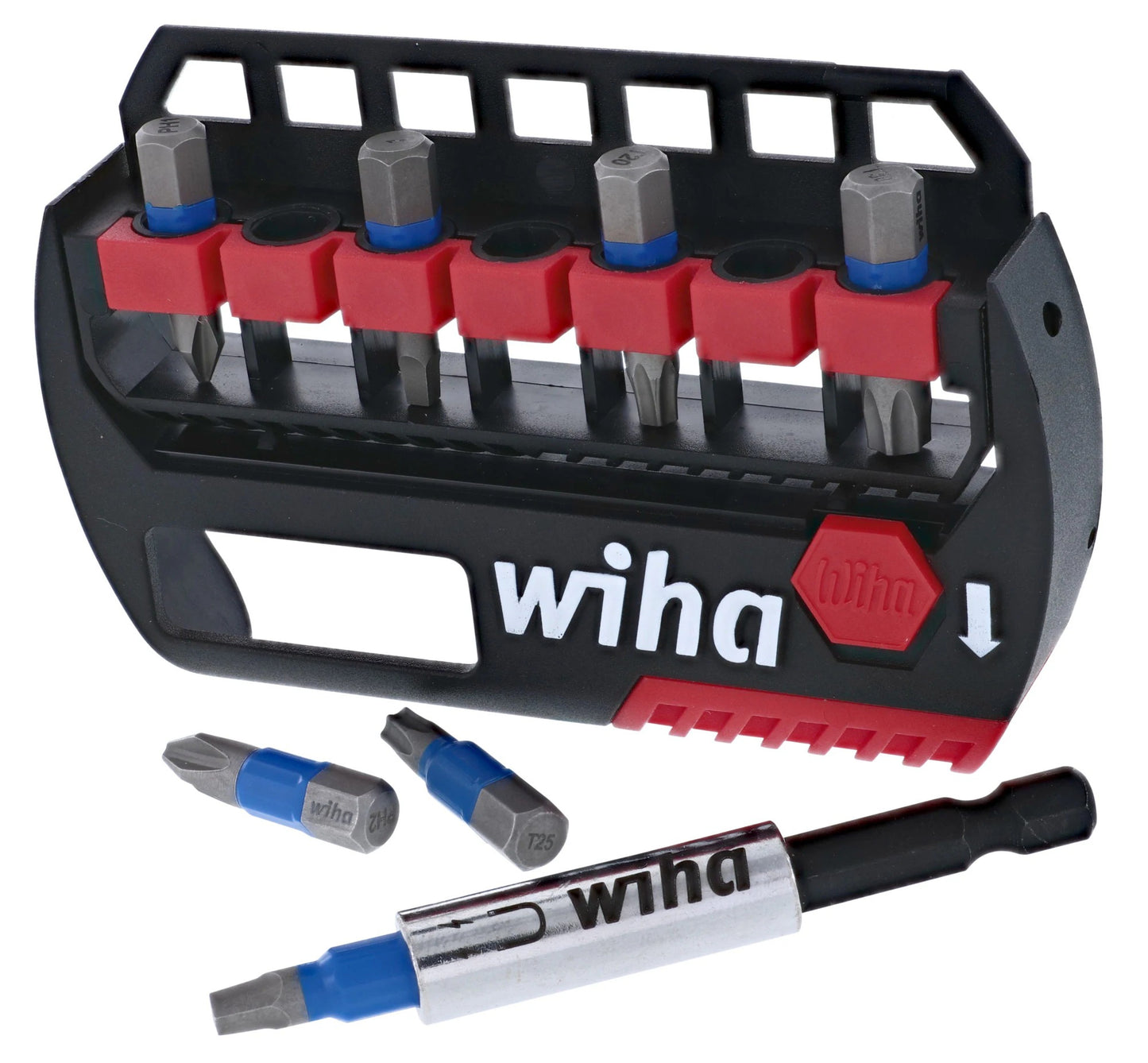 Wiha Terminator Blue x 1-in Phillips/Square/Torx Impact Driver Bit (8-Piece)