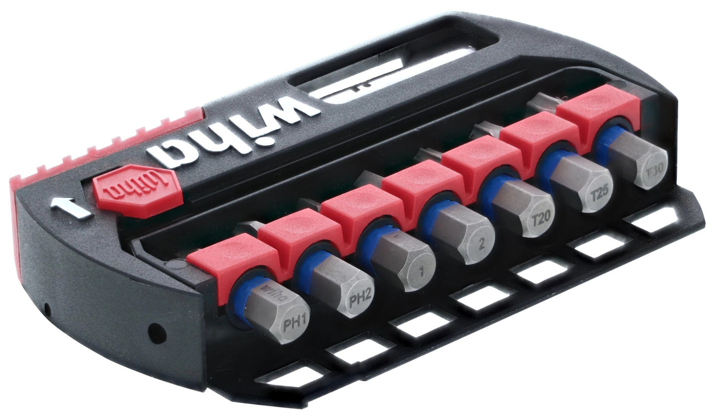 Wiha Terminator Blue x 1-in Phillips/Square/Torx Impact Driver Bit (8-Piece)