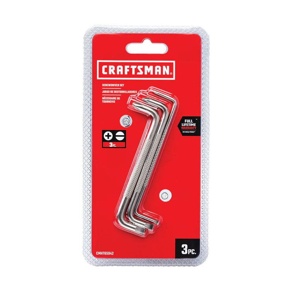 CRAFTSMAN 3-Piece Multi-bit Screwdriver Set