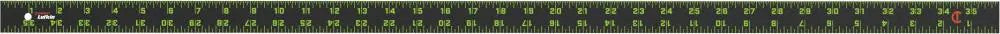 Crescent Lufkin 3-ft Aluminum Ruler