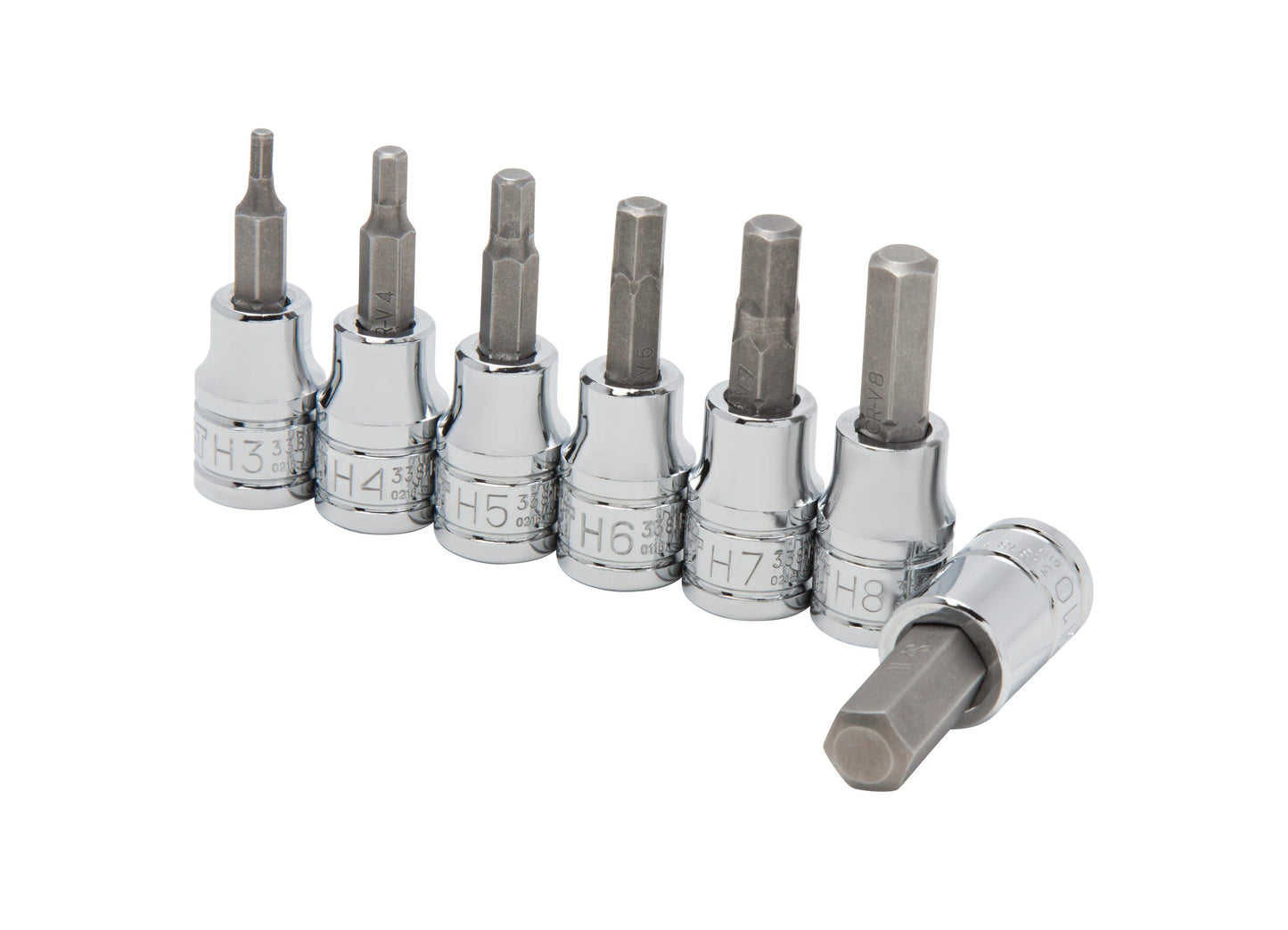 Kobalt 7-Piece 3/8-in Drive Set Hex Bit Driver Socket Set