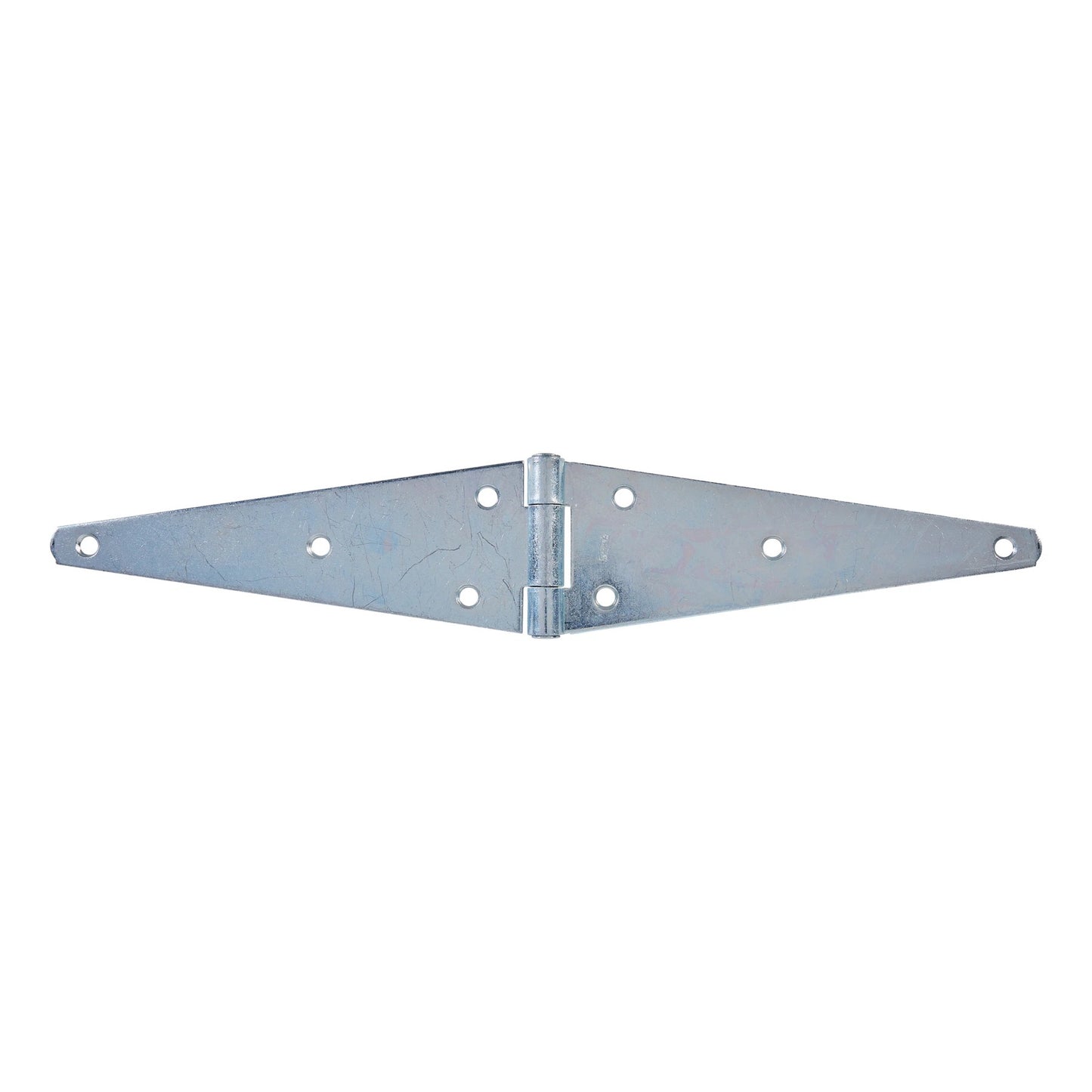 National Hardware 3-17/25-in H Silver Strap Exterior Door Hinge