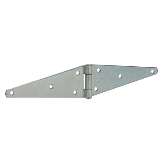 National Hardware 3-17/25-in H Silver Strap Exterior Door Hinge