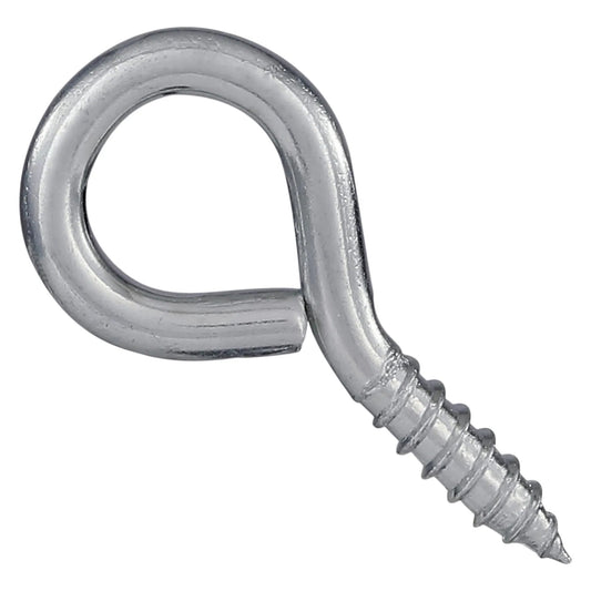RELIABILT #6 2-in Zinc-plated Interior/Exterior Coarse Thread Eye Bolt 25 -Count