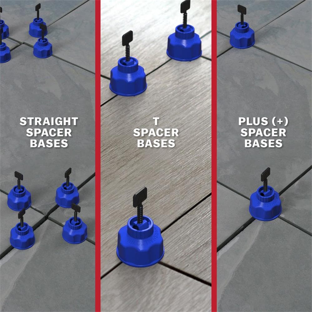 Marshalltown 1/8-in Plastic T-shaped Tile Spacer and Leveling System ( 50 -Pack )