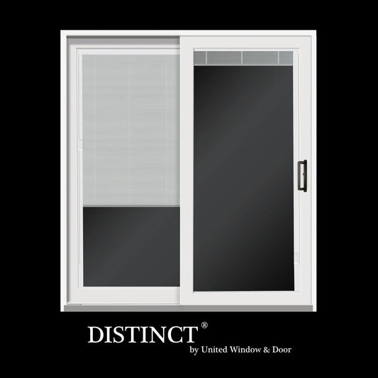 United Window & Door 4-in Surface Mounted Sliding Patio Door Handleset