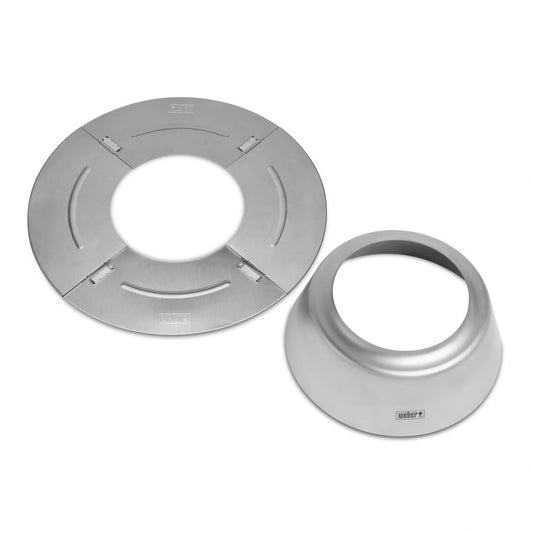 Weber Charcoal Heat Controller Stainless Steel Grilling Accessory Kit