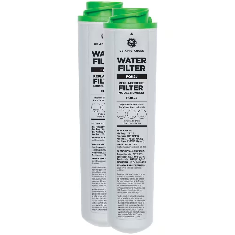 GE Dual Flow Replacement Water Filters - Advanced Filtration