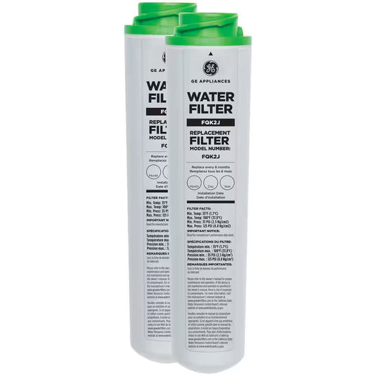 GE Dual Flow Replacement Water Filters - Advanced Filtration