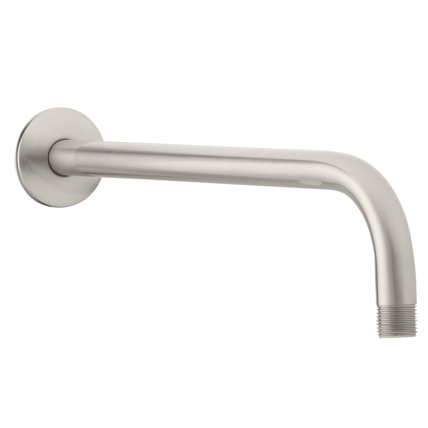 Project Source Chrome 12.4-in Shower Arm and Flange (0.5-in-ID)