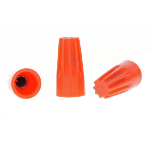 Ideal Industries Insulated Wire Connector - Orange 100 pk