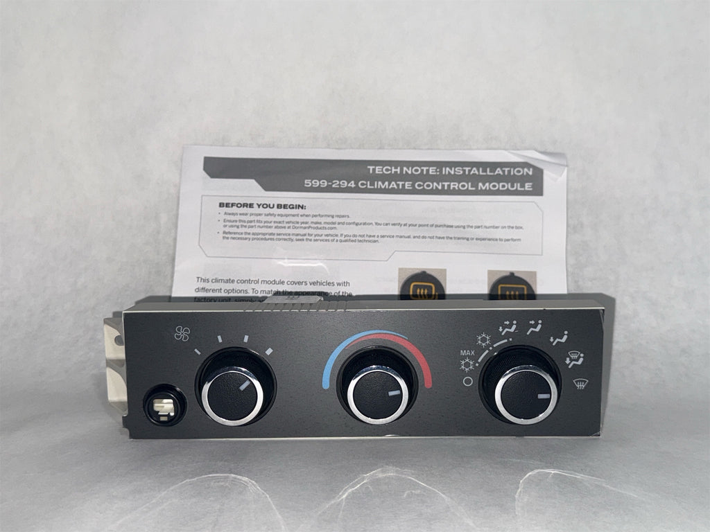 Dorman 599-294 Front HVAC Control Module for Specific Chevrolet / GMC Models #599-294
