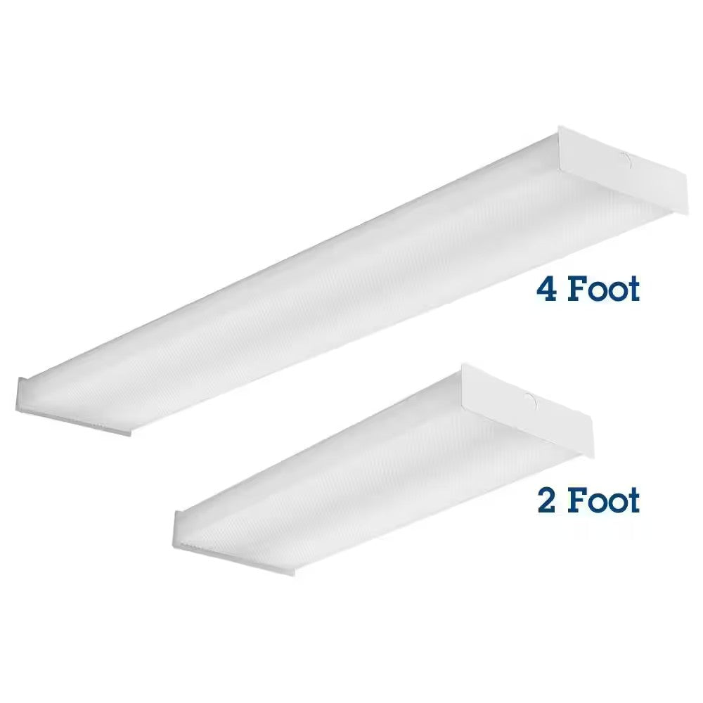 Lithonia Lighting SB 2 32 120 GESB 4 ft. Wraparound Fluorescent White Ceiling Fixture