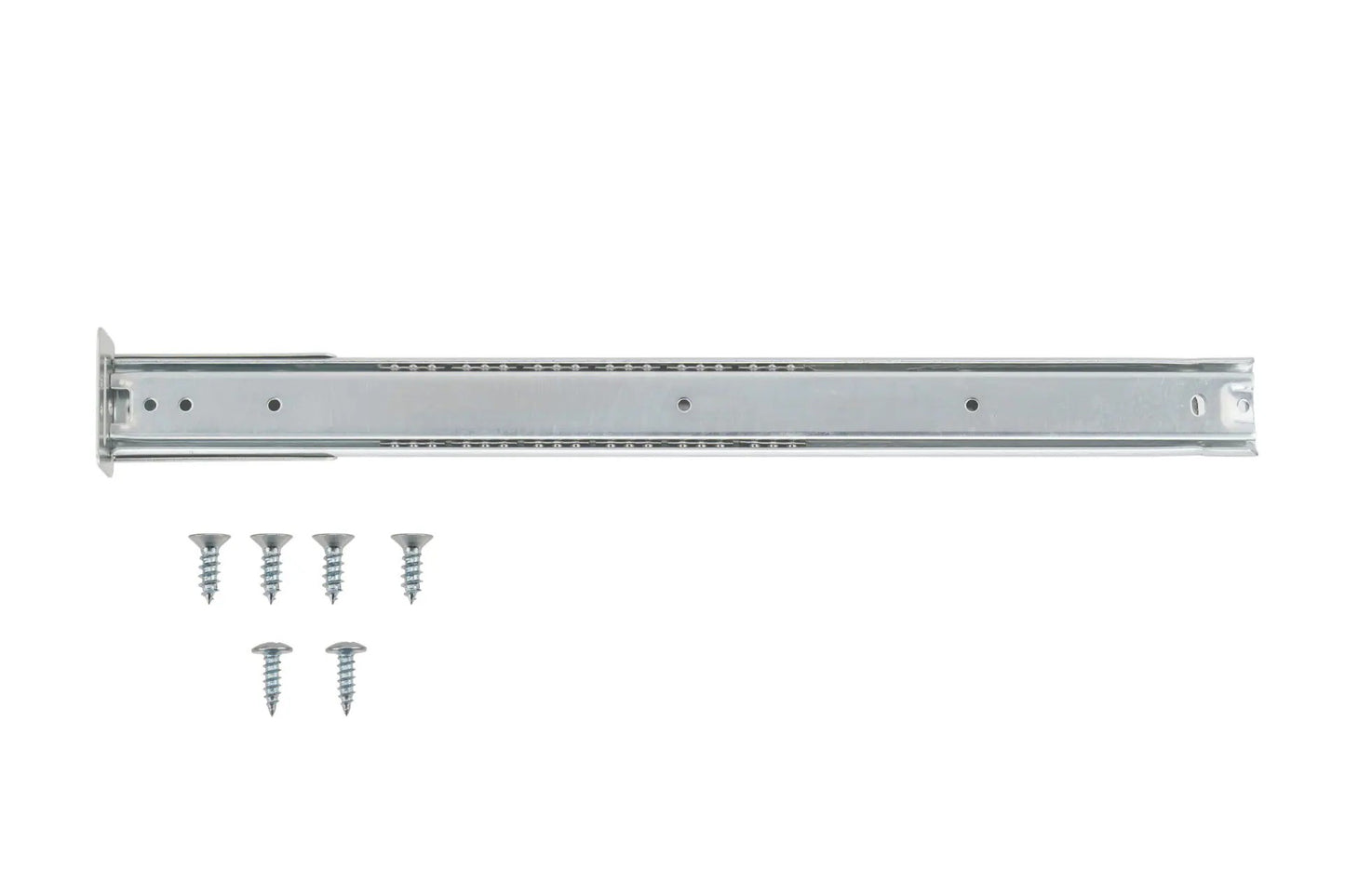 Richelieu 21.65-in Center Mount 35-lb Load Capacity Silver Drawer Slide (1-Piece)