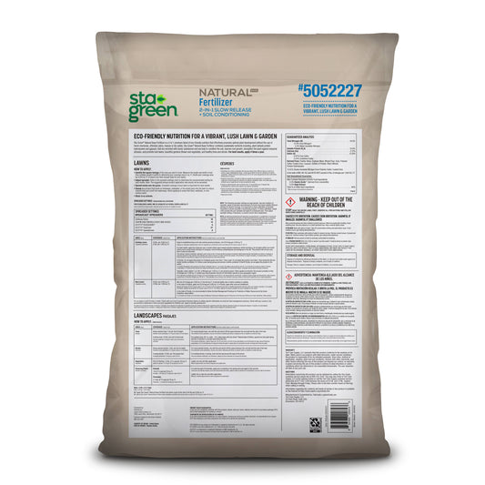 Sta-Green Slow Release 20-lb 4000-sq ft 16-0-10 Natural All-purpose Fertilizer