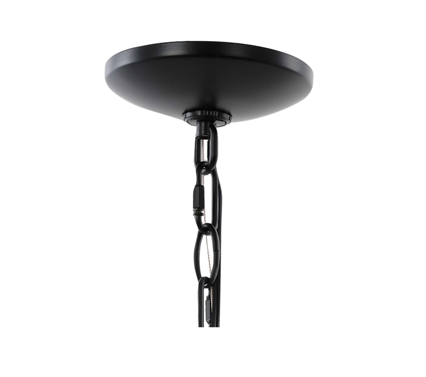 allen + roth Williamsburg 9-Light Black Transitional Chandelier