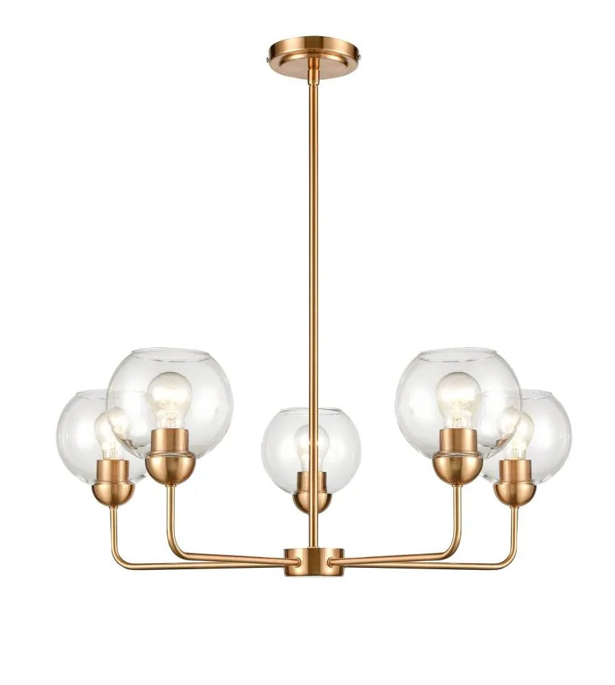 Origin 21 Soren 5-Light Gold Transitional Chandelier